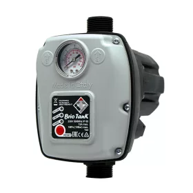   BRIO TANK Áramlásérzékelős Szivattyúvezérlő nyom,mérő+időzítő+1,5m kábel 230V/12A IP65