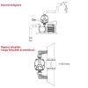 BRIO TANK DIGITAL Áramlásérzékelős Szivattyúvezérlő 1 m kábel 230V/12A IP65