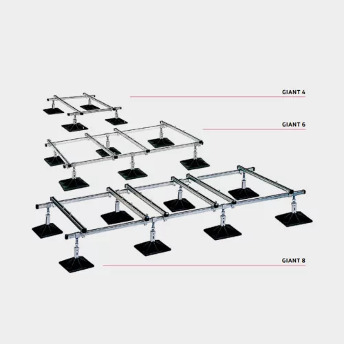  Hőszivattyú tartó 4 MODUL 1200X1000 mm
