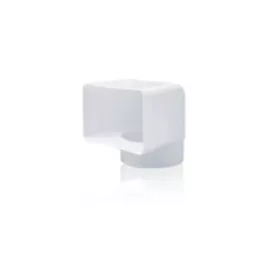   Cső 90°könyök- csatorna átalakító d=100 mm/ 55x110 mm 