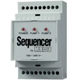   SEQUENCER 3  ikerszivattyú váltó, 230V 2-3 szivattyúhoz vezérlő kapcsoló
