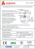 Időkapcsoló TUBO 100-120-150 típusú Aurora ventilátorokhoz