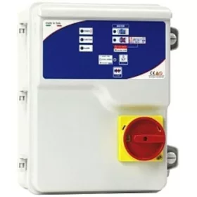   MULTI1 - Vezérlőszekrény, 1db.  HAROMfázisú szivattyúhoz 1x(0,8-16A), 1x(0,7-7kW) , motorvédelem és direkt indítással