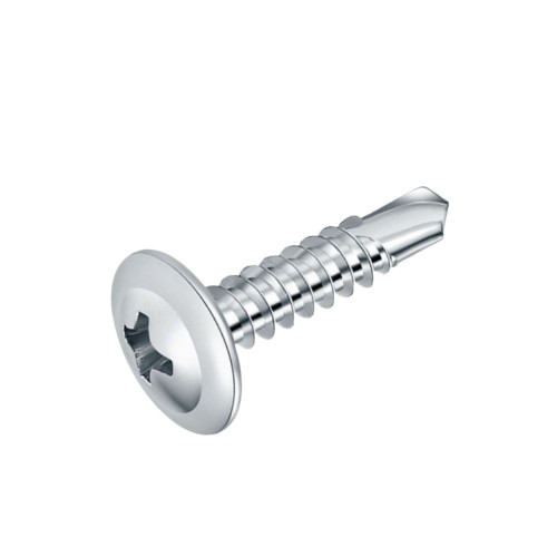 Csavar, Opel csavar, önfúrós peremes, acél, horganyzott 4.2 x 16, DIN 968O